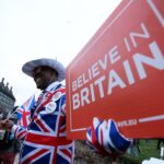 31.01.2020. Londyn. Demonstracje pro i antybrexitowe / Włodzimierz Batog