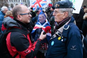 31.01.2020. Londyn. Demonstracje pro i antybrexitowe / Włodzimierz Batog