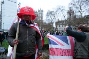 31.01.2020. Londyn. Demonstracje pro i antybrexitowe / Włodzimierz Batog