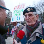 31.01.2020. Londyn. Demonstracje pro i antybrexitowe / Włodzimierz Batog