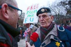 31.01.2020. Londyn. Demonstracje pro i antybrexitowe / Włodzimierz Batog