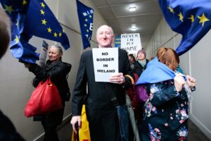 31.01.2020. Londyn. Demonstracje pro i antybrexitowe / Włodzimierz Batog