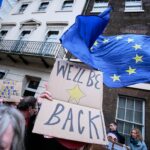 31.01.2020. Londyn. Demonstracje pro i antybrexitowe / Włodzimierz Batog