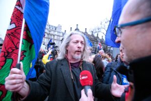 31.01.2020. Londyn. Demonstracje pro i antybrexitowe / Włodzimierz Batog