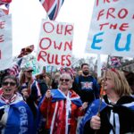 31.01.2020. Londyn. Demonstracje pro i antybrexitowe / Włodzimierz Batog