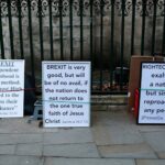 31.01.2020. Londyn. Demonstracje pro i antybrexitowe / Włodzimierz Batog