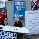 31.01.2020. Londyn. Demonstracje pro i antybrexitowe / Włodzimierz Batog