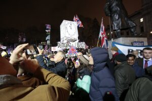 31.01.2020. Londyn. Demonstracje pro i antybrexitowe / Włodzimierz Batog