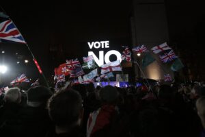 31.01.2020. Londyn. Demonstracje pro i antybrexitowe / Włodzimierz Batog