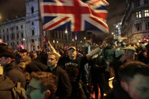 31.01.2020. Londyn. Demonstracje pro i antybrexitowe / Włodzimierz Batog