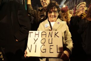 31.01.2020. Londyn. Demonstracje pro i antybrexitowe / Włodzimierz Batog