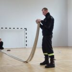 20.02.2020. Bałtów. Prezentacja strojów druhów z Akademii Małego Strażaka / Emilia Sitarska / Radio Kielce