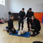 20.02.2020. Bałtów. Prezentacja strojów druhów z Akademii Małego Strażaka / Emilia Sitarska / Radio Kielce