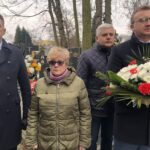 14.02.2020. Sandomierz. Rocznica przemianowania Związku Walki Zbrojnej w Armię Krajową. Na zdjęciu (od lewej): Marcin Marzec - burmistrz Sandomierza, Grażyna Szklarska - członek zarządu powiatu sandomierskiego, Andrzej Swajda - sekretarz powiatu i Marcin Piwnik - starosta sandomierski / Grażyna Szlęzak-Wójcik / Radio Kielce