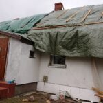 24.02.2020. Wąsosz. Szkody wyrządzone przez wichurę / Magdalena Galas-Klusek / Radio Kielce