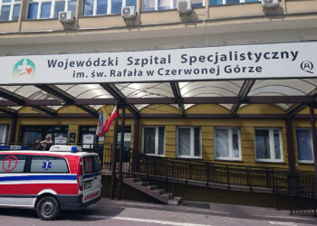 Czerwona Góra. Wojewódzki Szpital Specjalistyczny / Iwona Murawska / Radio Kielce