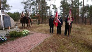 02.02.2020. Mroczków. Uroczystości upamiętniające pacyfikację rodzin Janasów i Dobrowolskich / Anna Głąb / Radio Kielce