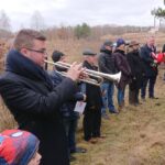 02.02.2020. Mroczków. Uroczystości upamiętniające pacyfikację rodzin Janasów i Dobrowolskich / Anna Głąb / Radio Kielce