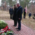 02.02.2020. Mroczków. Uroczystości upamiętniające pacyfikację rodzin Janasów i Dobrowolskich / Anna Głąb / Radio Kielce