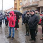 02.02.2020. Skarżysko-Kamienna. Odsłonięcie tablicy poświęconej ofiarom bombardowania miasta / Anna Głąb / Radio Kielce