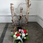 11.02.2020. Skarżysko-Kamienna. Projekt Szlakiem Orła Białego upamiętniający ofiary mordu dokonanego przez Niemców na mieszkańcach miasta / Anna Głąb / Radio Kielce