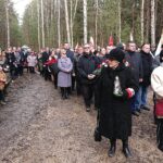 16.02.2020. Skarżysko. Uroczystości upamiętniające 80. rocznicę egzekucji mieszkańców miasta / Anna Głąb / Radio Kielce