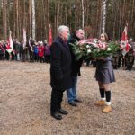 16.02.2020. Skarżysko. Uroczystości upamiętniające 80. rocznicę egzekucji mieszkańców miasta / Anna Głąb / Radio Kielce