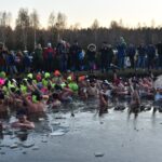 09.02.2020. Maleniec. Morsowanie w Maleńcu / Magdalena Galas-Klusek / Radio Kielce