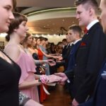 15.02.2020. Końskie. Studniówka II Liceum Ogólnokształcącego im. Marii Skłodowskiej-Curie w Końskich / Magdalena Galas-Klusek / Radio Kielce