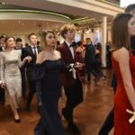 15.02.2020. Końskie. Studniówka II Liceum Ogólnokształcącego im. Marii Skłodowskiej-Curie w Końskich / Magdalena Galas-Klusek / Radio Kielce