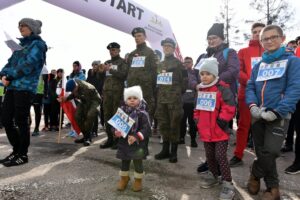 29.02.2020. Końskie I Powiatowy Marszobieg Pamięci Żołnierzy Wyklętych „Tropem Wilczym” / Magdalena Galas-Klusek / Radio Kielce