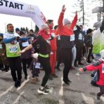 29.02.2020. Końskie I Powiatowy Marszobieg Pamięci Żołnierzy Wyklętych „Tropem Wilczym” / Magdalena Galas-Klusek / Radio Kielce