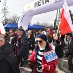 29.02.2020. Końskie I Powiatowy Marszobieg Pamięci Żołnierzy Wyklętych „Tropem Wilczym”. Na zdjęciu (pierwszy z lewej): poseł Krzysztof Lipiec, lider świętokrzyskich struktur PiS / Magdalena Galas-Klusek / Radio Kielce