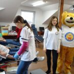 02.02.2020. Jędrzejów. Zbiórka krwi „Zostań krewniakiem Tomka” / Ewa Pociejowska-Gawęda / Radio Kielce