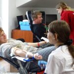 02.02.2020. Jędrzejów. Zbiórka krwi „Zostań krewniakiem Tomka” / Ewa Pociejowska-Gawęda / Radio Kielce