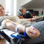 02.02.2020. Jędrzejów. Zbiórka krwi „Zostań krewniakiem Tomka” / Ewa Pociejowska-Gawęda / Radio Kielce