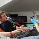 02.02.2020. Jędrzejów. Zbiórka krwi „Zostań krewniakiem Tomka” / Ewa Pociejowska-Gawęda / Radio Kielce