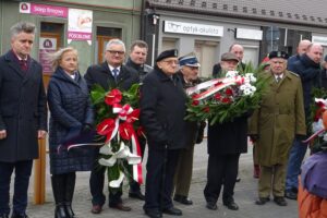 02.02.2020. Jędrzejów. 76 rocznica odbicia więźniów w Jędrzejowie / Ewa Pociejowska-Gawęda / Radio Kielce