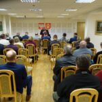 05.02.2020. Jędrzejów. Spotkanie działaczy PiS w Jędrzejowie, któremu przewodniczyli: Krzysztof Lipiec - poseł PiS, Marek Bogusławski, wicemarszałek województwa oraz szef struktur powiatowych PiS w powiecie jędrzejowskim / Ewa Pociejowska-Gawęda / Radio Kielce