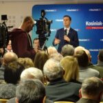 19.02.2020. Jędrzejów. Wizyta Władysława Kosiniaka-Kamysza / Ewa Pociejowska-Gawęda / Radio Kielce