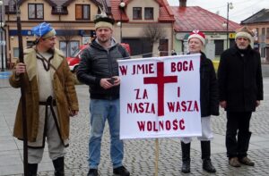 23.02.2020 Małogoszcz. 157. rocznica bitwy pod Małogoszczem / Ewa Pociejowska-Gawęda / Radio Kielce