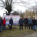 24.02.2020. Jędrzejów. Przekazanie placu budowy firmie Tigma-Bud / Ewa Pociejowska-Gawęda / Radio Kielce