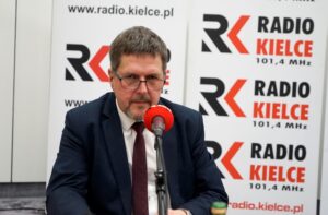 09.02.2020 Kielce. Studio Polityczne. Na zdjęciu: Jarosław Karyś - PiS / Karol Żak / Radio Kielce