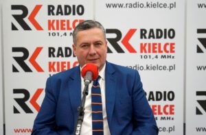 09.02.2020 Kielce. Studio Polityczne. Na zdjęciu: Grzegorz Gałuszka - PSL / Karol Żak / Radio Kielce