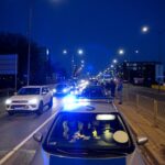 09.02.2020. Kielce. Kolizja na alei IX Wieków Kielc / Piotr Kwaśniewski / Radio Kielce