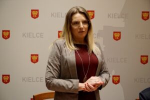 Na zdjęciu: Joanna Winiarska - wiceprzewodnicząca Rady Miasta Kielce / Fot. Piotr Kwaśniewski - Radio Kielce
