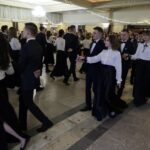 15.02.2020 Staszów. Studniówka Zespołu Szkół im. St. Staszica w Staszowie / Piotr Michalski / Radio Kielce