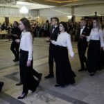 15.02.2020 Staszów. Studniówka Zespołu Szkół im. St. Staszica w Staszowie / Piotr Michalski / Radio Kielce