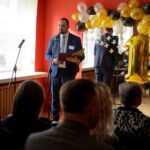 17.02.2020. Kielce. 15-lecie istnienia Klubu Seniora przy ulicy św. Stanisława Kostki w Kielcach. Na zdjęciu: Piotr Płoskonka - p.o. kierownika Klubu Seniora / Piotr Kwaśniewski / Radio Kielce