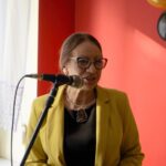 17.02.2020. Kielce. 15-lecie istnienia Klubu Seniora przy ulicy św. Stanisława Kostki w Kielcach. Na zdjęciu: Marianna Noworycka-Gniatkowska - radna Rady Miasta w Kielcach / Piotr Kwaśniewski / Radio Kielce